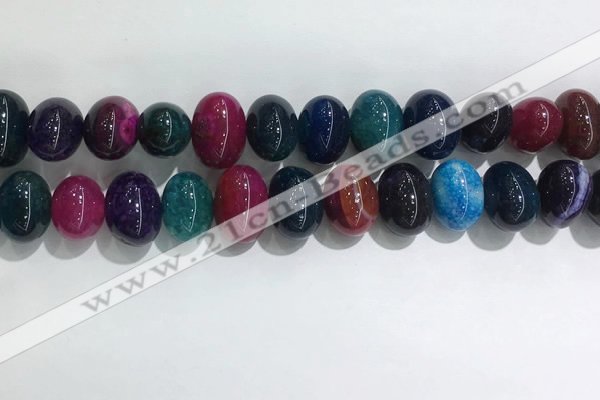 CNG8376 15.5 inches 12*16mm nuggets agate beads wholesale