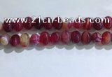 CNG8382 15.5 inches 12*16mm nuggets striped agate beads wholesale