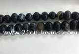 CNG8390 15.5 inches 12*16mm nuggets striped agate beads wholesale