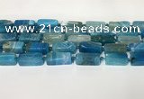 CNG8397 15.5 inches 8*18mm - 10*25mm freeform agate beads