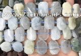 CNG8550 15.5 inches 13*18mm - 15*25mm faceted freeform aquamarine beads