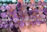 CNG8592 12*16mm - 13*18mm faceted nuggets ametrine beads