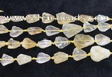 CNG8678 15.5 inches 12*14mm - 20*23mm freeform citrine beads