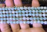 CNG8710 15.5 inches 6mm faceted nuggets amazonite gemstone beads