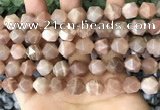 CNG8755 15.5 inches 12mm faceted nuggets moonstone beads wholesale