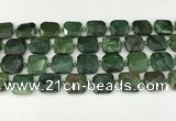 CNG8823 15.5 inches 16mm - 20mm faceted freeform african jade beads