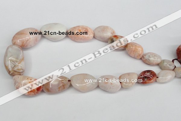 CNG89 15.5 inches 10*15mm - 20*35mm nuggets agate gemstone beads