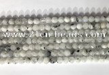 CNG9064 15.5 inches 6mm faceted nuggets white moonstone gemstone beads