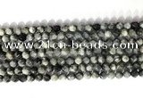 CNG9067 15.5 inches 6mm faceted nuggets eagle eye jasper gemstone beads