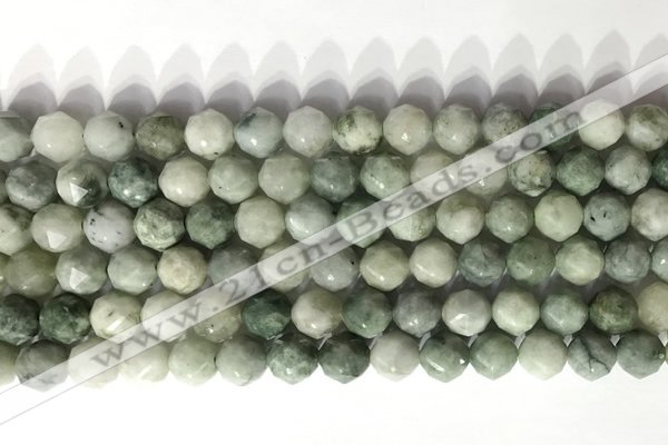 CNG9072 15.5 inches 8mm faceted nuggets jade gemstone beads