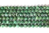 CNG9098 15.5 inches 8mm faceted nuggets African jade beads