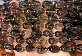 CNG9331 15 inches 10*14mm - 13*18mm nuggets smoky quartz beads