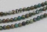 CNI01 16 inches 4mm round natural imperial jasper beads wholesale