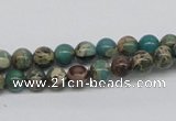 CNI02 16 inches 6mm round natural imperial jasper beads wholesale