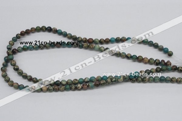 CNI02 16 inches 6mm round natural imperial jasper beads wholesale