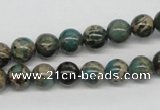 CNI03 16 inches 8mm round natural imperial jasper beads wholesale