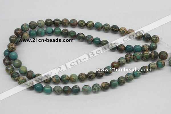 CNI04 16 inches 10mm round natural imperial jasper beads wholesale