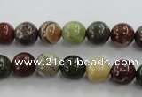 CNI302 15.5 inches 8mm round imperial jasper beads wholesale