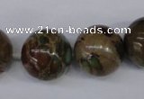 CNI55 15.5 inches 18mm round natural imperial jasper beads