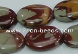 CNJ07 15.5 inches 18*25mm oval natural noreena jasper beads