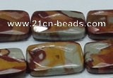 CNJ14 15.5 inches 22*30mm faceted rectangle natural noreena jasper beads