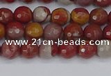 CNJ309 15.5 inches 6mm faceted round noreena jasper beads