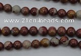 CNJ66 15.5 inches 6mm round noreena jasper beads wholesale