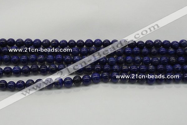 CNL1001 15.5 inches 6mm round A grade natural lapis lazuli beads