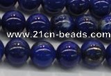 CNL1002 15.5 inches 8mm round A grade natural lapis lazuli beads
