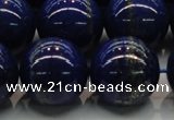 CNL1007 15.5 inches 18mm round A grade natural lapis lazuli beads