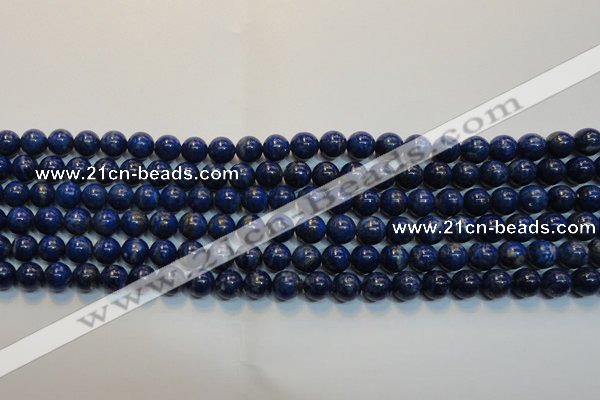 CNL1050 15.5 inches 7.5mm - 8mm round B grade natural lapis lazuli beads