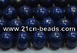 CNL1052 15.5 inches 7.5mm - 8mm round AB grade natural lapis lazuli beads