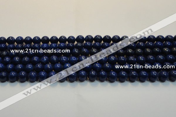 CNL1052 15.5 inches 7.5mm - 8mm round AB grade natural lapis lazuli beads