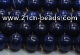 CNL1053 15.5 inches 7.5mm - 8mm round A grade natural lapis lazuli beads