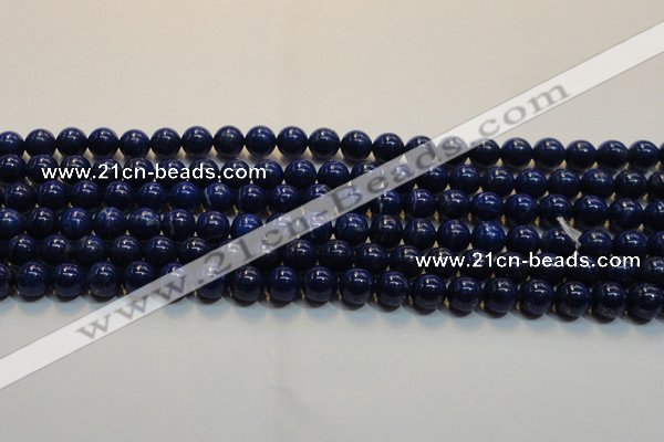 CNL1053 15.5 inches 7.5mm - 8mm round A grade natural lapis lazuli beads