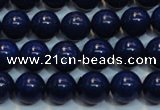 CNL1056 15.5 inches 7.5mm - 8mm round AAA grade natural lapis lazuli beads