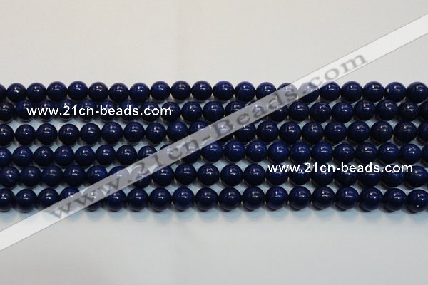 CNL1056 15.5 inches 7.5mm - 8mm round AAA grade natural lapis lazuli beads