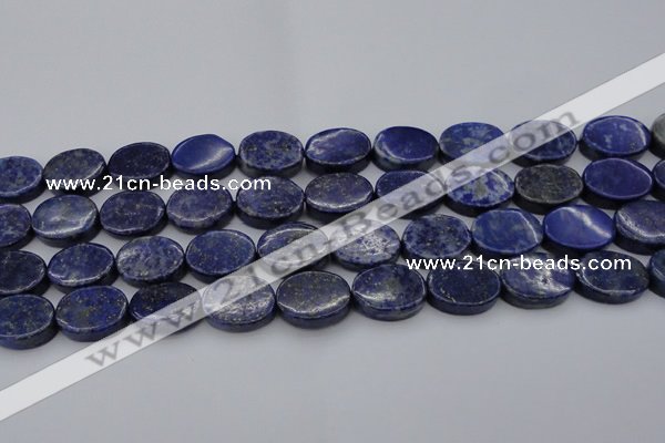 CNL1118 15.5 inches 12*16mm oval lapis lazuli gemstone beads