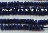 CNL1200 15.5 inches 1.5*2mm faceted rondelle natural lapis lazuli beads