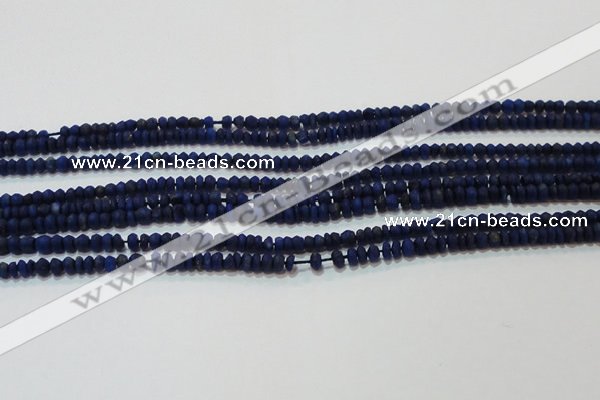 CNL1200 15.5 inches 1.5*2mm faceted rondelle natural lapis lazuli beads