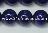 CNL1255 15.5 inches 12mm round natural lapis lazuli beads