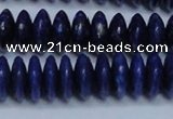 CNL1263 15.5 inches 5*12mm rondelle natural lapis lazuli beads