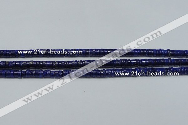 CNL1266 15.5 inches 4*7mm tyre natural lapis lazuli beads