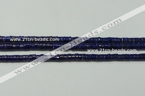 CNL1267 15.5 inches 5*8mm tyre natural lapis lazuli beads