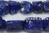 CNL1275 15.5 inches 12*16mm - 15*20mm nuggets natural lapis lazuli beads