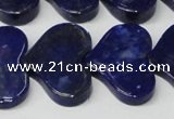 CNL1293 15.5 inches 20*30mm heart natural lapis lazuli beads