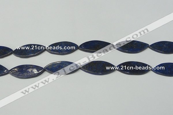 CNL1295 15.5 inches 17*44mm marquise natural lapis lazuli beads