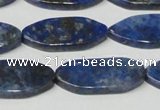 CNL1296 15.5 inches 14*30mm marquise natural lapis lazuli beads