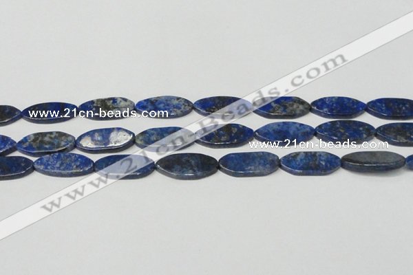 CNL1296 15.5 inches 14*30mm marquise natural lapis lazuli beads