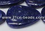 CNL1300 15.5 inches 25*35mm - 35*45mm freeform natural lapis lazuli beads